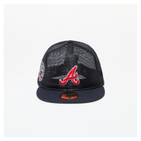 New Era Atlanta Braves MLB Mesh Patch 59FIFTY Fitted Cap Navy