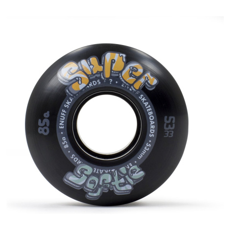 Enuff - Super Softie 53/55/58 mm - 85a - Black - kolečka (sada 4ks) Průměr koleček: 58 mm