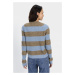 Svetr camel active knitwear caramel - soft blue