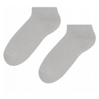 Steven 045 popelavé Pánské kotníkové ponožky