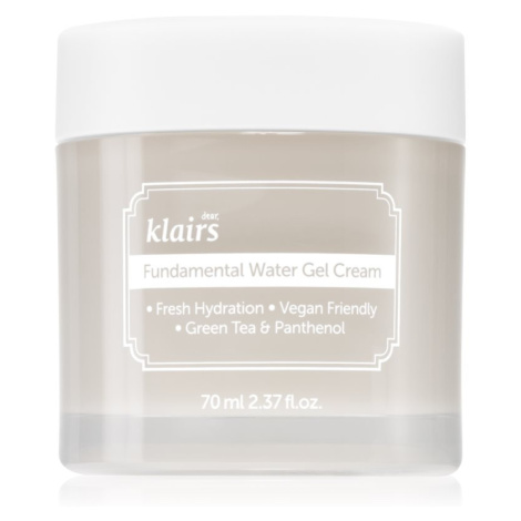 Klairs Fundamental Water Gel Cream hydratační gelový krém na obličej 70 ml