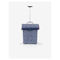 Tmavě modrá nákupní taška na kolečkách Reisenthel Trolley M
