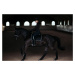 Bandáže fleecové Black Edition Equestrian Stockholm, 4 ks, 4 m, černé