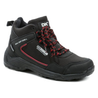 Dk 1029 černo červené pánské outdoor boty Černá