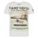 CAMP DAVID Tričko bílá / mix barev