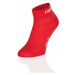 Nessi Sportswear Prodyšné kotníkové ponožky Road S STP-12 Red
