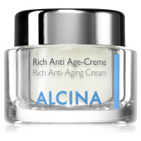 Alcina For Dry Skin výživný krém proti stárnutí pleti 50 ml