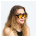 Urban Classics Sunglasses Raja With Strap Black/ Yellow