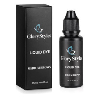 GloryStyles Barva na obočí a řasy 15 ml středně hnědá