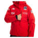 Kappa 6CENTO 602F US Pánská zimní bunda, červená, velikost