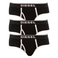 3PACK dámské kalhotky Diesel černé