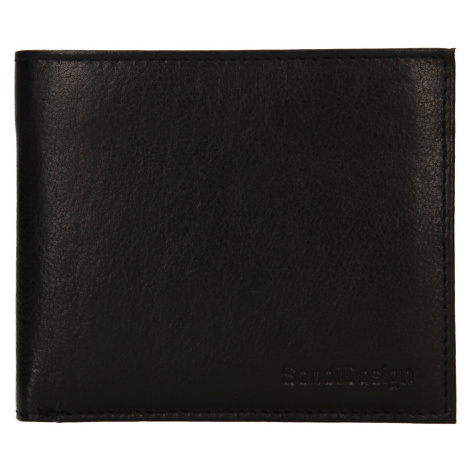 Pánská kožená peněženka SendiDesign Bredly - černá Sendi Design