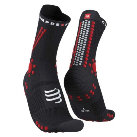 Compressport PRO RACING SOCK v4.0 RUN HIGH Běžecké ponožky, černá, velikost