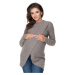 Těhotenský asymetrický svetr na krmení 70027