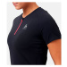 Odlo W AXALP TRAIL T-SHIRT CREW NECK S/S 1/2 ZIP Dámské tričko, černá, velikost