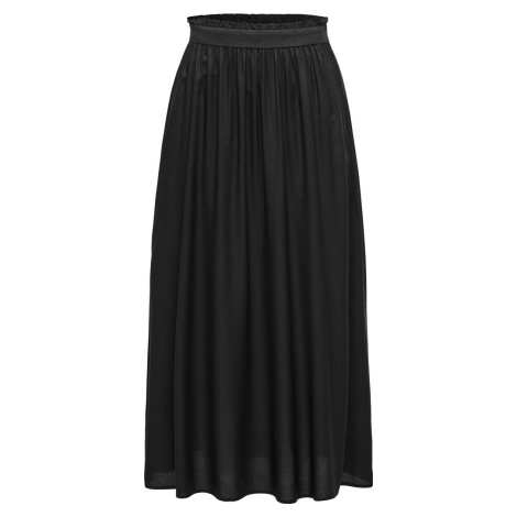 Only Onlvenedig Life Long Skirt NOOS Maxi sukně černá