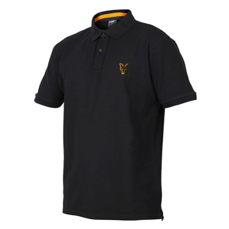 Fox Triko Collection Orange & Black Polo Shirt