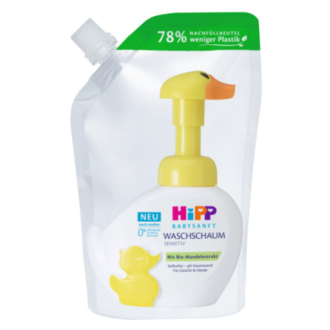 Hipp Babysanft Pěna na mytí kachna náhradní náplň 250 ml