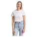 Meatfly dámské tričko Liana White | Bílá