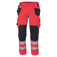 Knoxfield Knoxfield 310 Fl Pánské pracovní HI-VIS kalhoty 03020373 červená