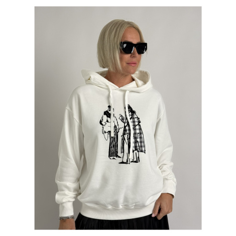 Smetanová mikina BEA