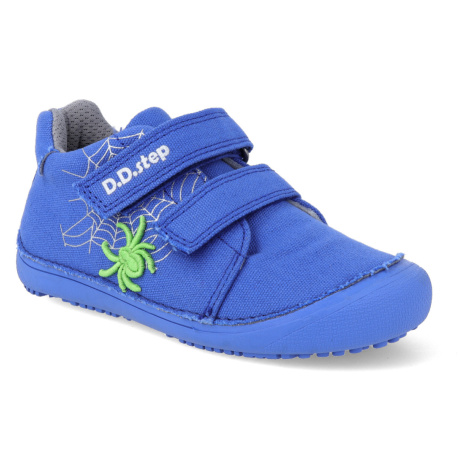 Barefoot plátěné tenisky D.D.step C063-246A Bermuda blue modré