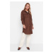 Trendyol Brown Pocket Detailed Coat