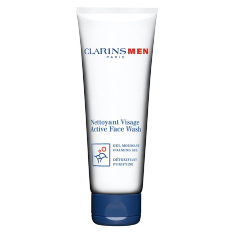 Clarins Men Active Face Wash čisticí pěnivý gel pro muže 125 ml