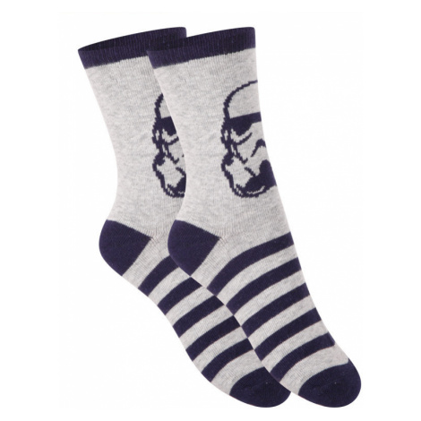 Dětské ponožky E plus M Star Wars šedé (STARWARS-A) Dots Socks