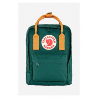 Batoh Fjallraven Kanken Mini zelená barva, velký, hladký, F23561.667.206-206