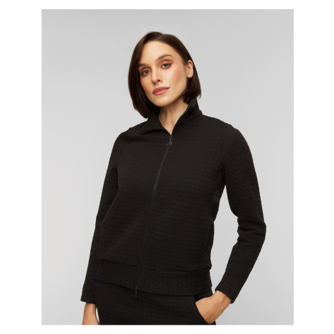 Dámská černá Mikina Na Zip Deha