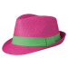 Myrtle beach Polstrovaný klobouk ve Street stylu s páskou na potisk či výšivku