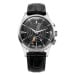 Vulcain Nautical Heritage - Black White Luminova - Black Carbon Leather Strap