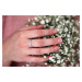 OLIVIE Stříbrný prsten se zirkony 1948