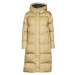 Superdry STUDIOS LONGLINE DUVET COAT Béžová