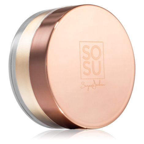SOSU Cosmetics Face Focus zmatňující fixační pudr odstín 02 LowLight 11 g