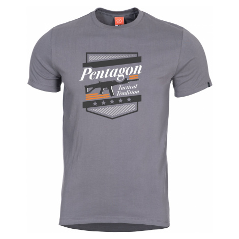 Pánské tričko PENTAGON® ACR - Wolf Grey PentagonTactical