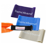 Sanctband fitness set 3 odporů s úchytkou na dveře