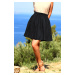 100% lněná sukně nad kolena Lotika Premium quliaty