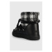 Vlněné boty do sněhu Inuikii Wool černá barva, 75202-063