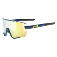 UVEX Sportstyle 236 Small Set Blue Mat/Mirror Yellow Clear Cyklistické brýle