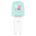 Prasátko Pepa licence Dívčí pyžamo Prasátko Peppa 5204888, mentolová Barva: Zelinkavá