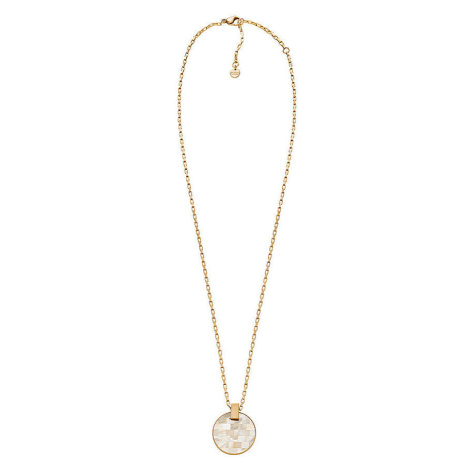 Skagen Krásný pozlacený náhrdelník s perletí Agnethe SKJ1586710