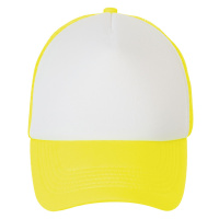 SOĽS Bubble Dámská kšiltovka SL01668 White / Neon yellow