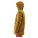 4F JUNIOR-DOWN JACKET-JAW23TDJAM275-82S-LIGHT BROWN Hnědá