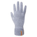 KAMA R102 pletené merino rukavice, sv. šedá