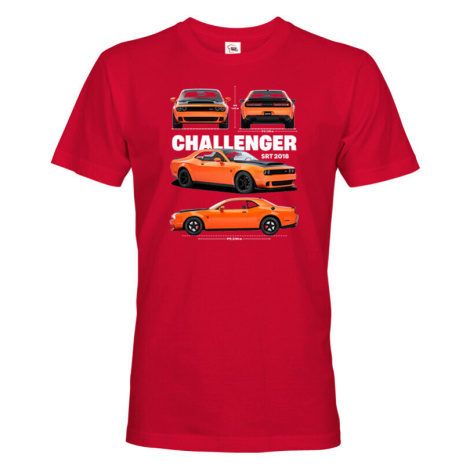 Pánské tričko Dodge Challenger SRT 2018 - kvalitní tisk a rychlé dodání BezvaTriko