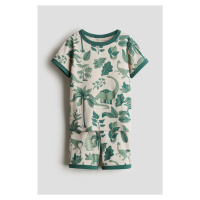 H & M - Žerzejové pyžamo - zelená