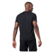 Odlo AXALP TRAIL T-SHIRT CREW NECK S/S 1/2 ZIP Pánské tričko, černá, velikost