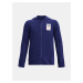 Under Armour Mikina UA Rival Terry FZ Hoodie-BLU - Kluci